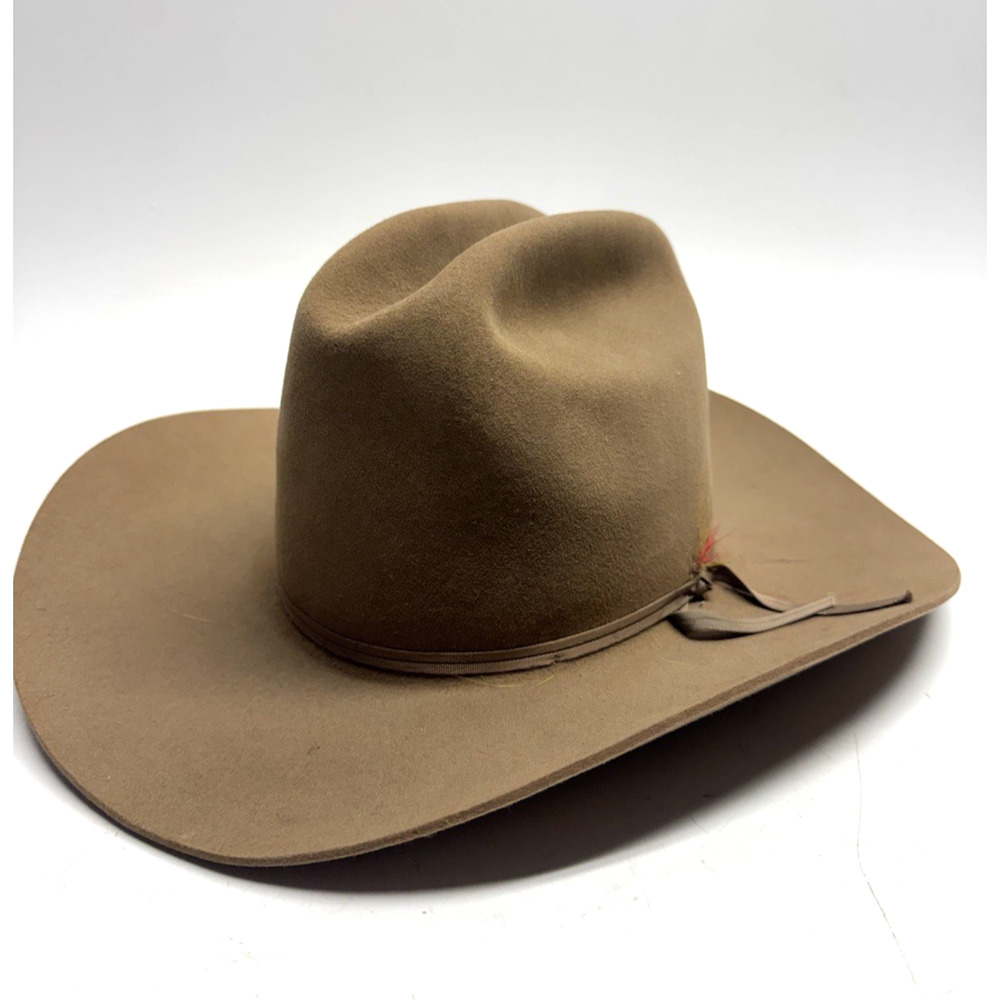 Vintage Stetson 3X Beaver Western Hat Brown Size 7